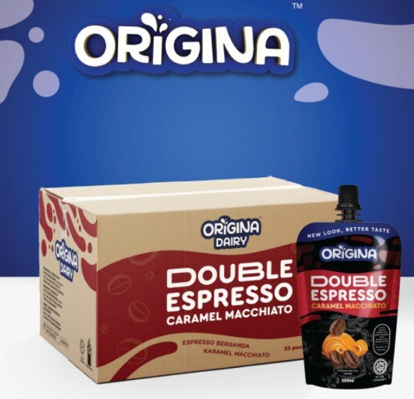 ORIGINA Double Espresso Caramel Macchiato 200ML Mianguls