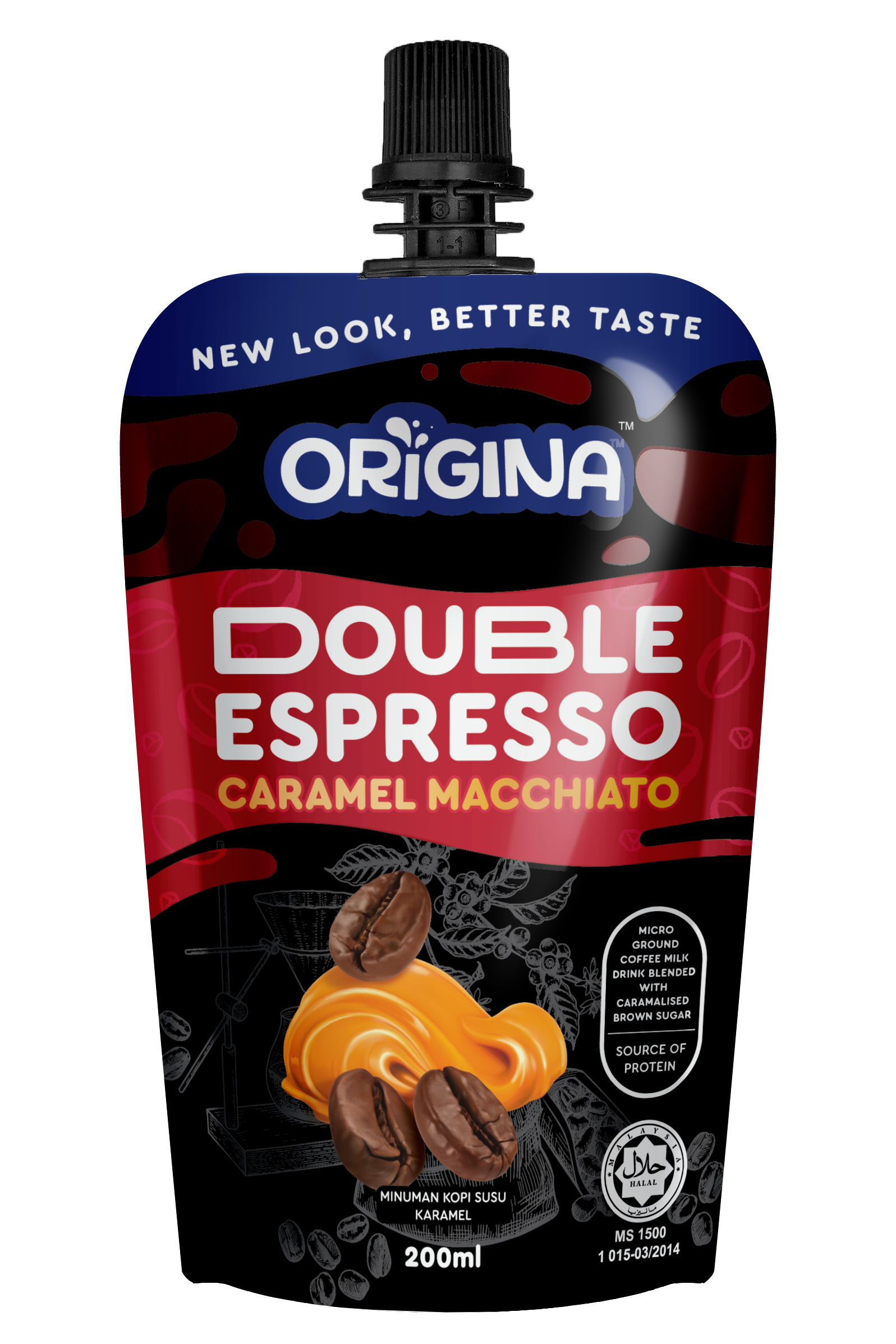 ORIGINA Double Espresso Caramel Macchiato 200ML
